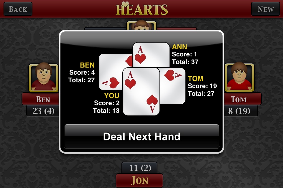 Hearts Premium screenshot 2