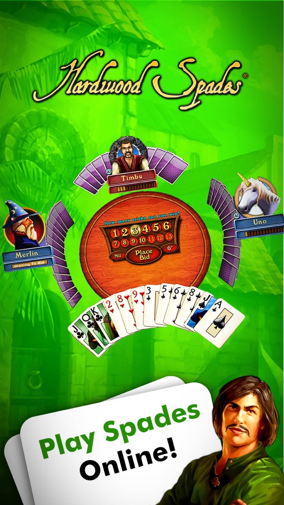 Hardwood Spades Pro App for iPhone Free Download Hardwood Spades Pro