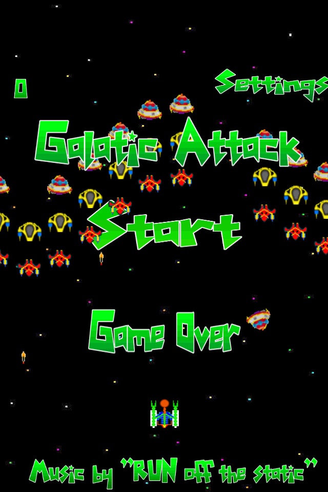 Galatic Attack Pro screenshot 2