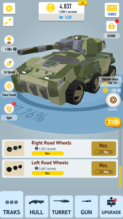 Idle Tanks 3D screenshot 3