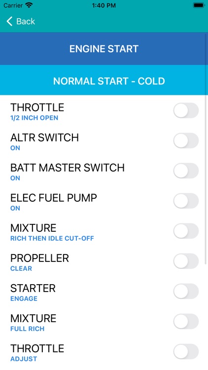 Piper PA-28 Checklists screenshot-3