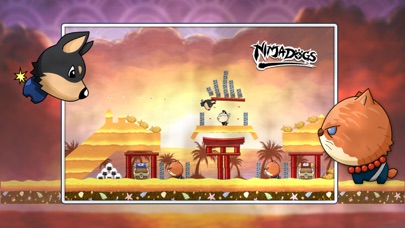 Ninja Dogs: Slingshot Shooter screenshot 2