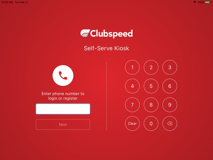 Clubspeed Self-Service Kiosk