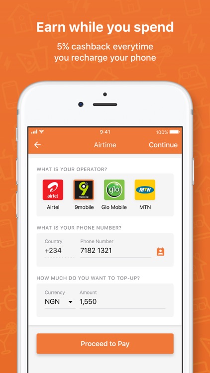 Jumia One: Pay Airtime & Bills