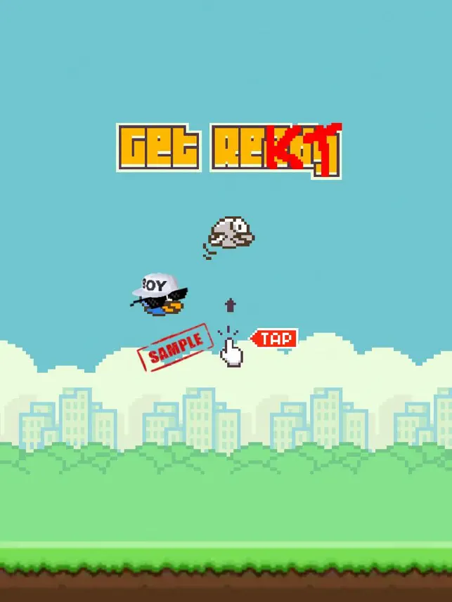 Bird 420 - MLG Flappy edition, game for IOS