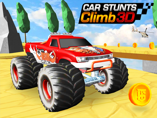 Car Stunts Climb 3Dのおすすめ画像1