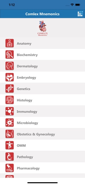 COMLEX Mnemonics