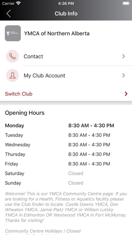 YMCA of Northern Alberta screenshot-4