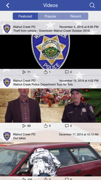 Walnut Creek Police Department screenshot 3