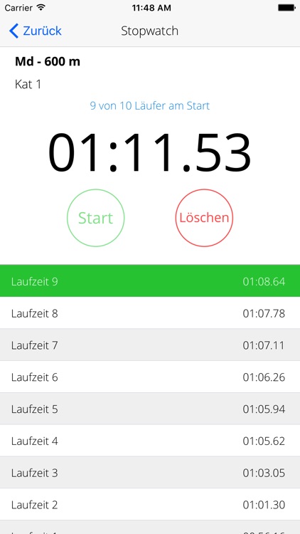 Stopwatch SporttagWeb