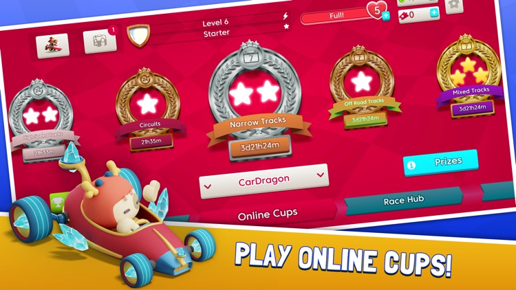 Starlit On Wheels: Super Kart screenshot-4