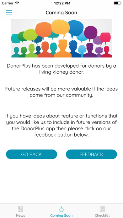 DonorPlus screenshot 3