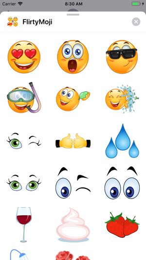 FlirtyMoji - Flirting Emojis(圖3)-速報App