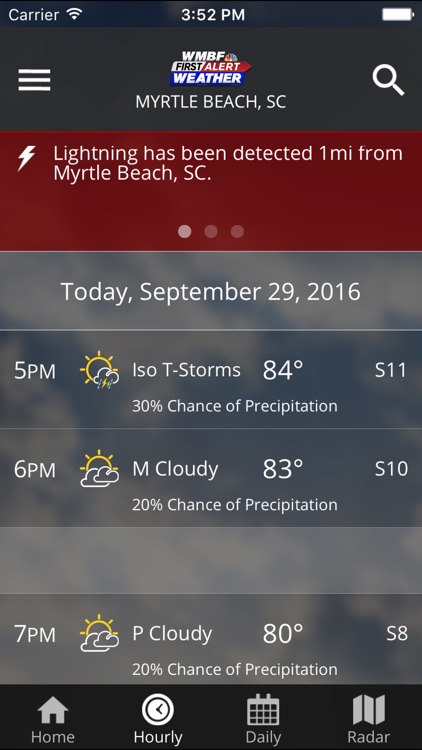 WMBF First Alert Weather screenshot-4