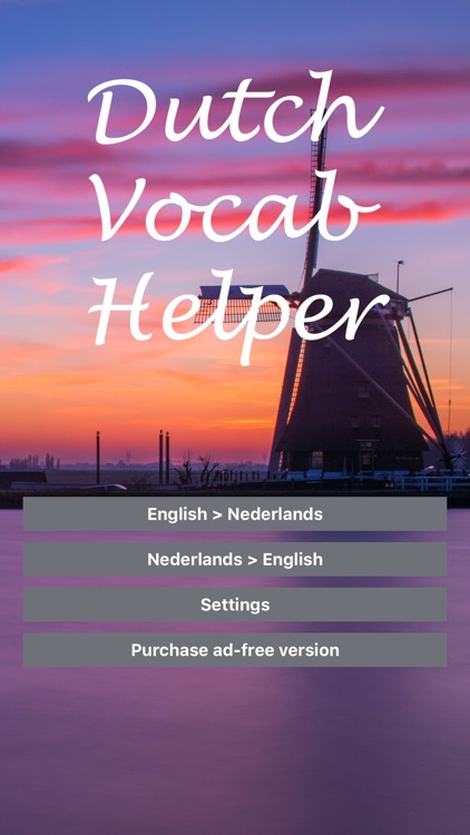 Dutch Vocab Helper Lite