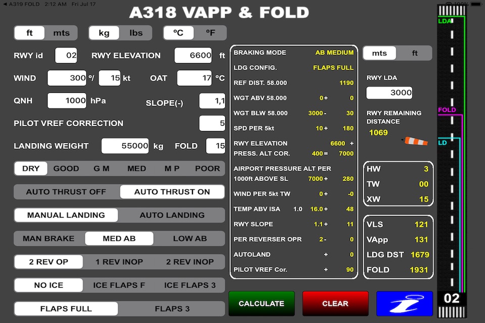 A318 VAPP FOLD screenshot 3