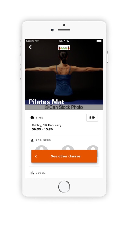 Bronte Fitness App