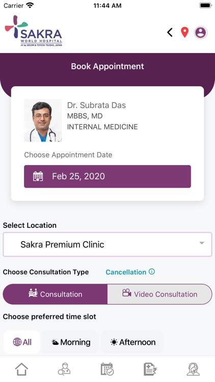 Sakra - Patient App