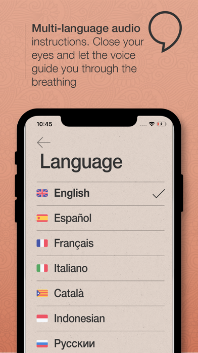 BreathMark Breathing exercises screenshot 3