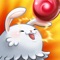 Play a casual game, moving the rabbit to bounce the magic ball, aim it to get the carrot for the rabbit