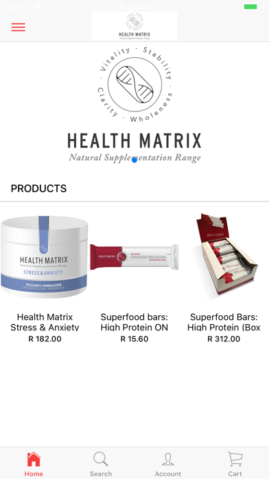 HealthMatrix screenshot 2