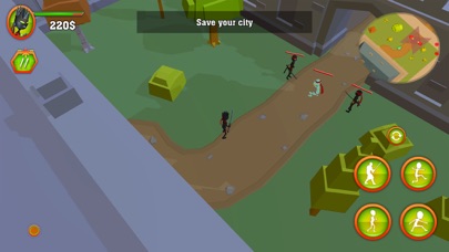 SuperHero Crime Fight: Ninja screenshot 4