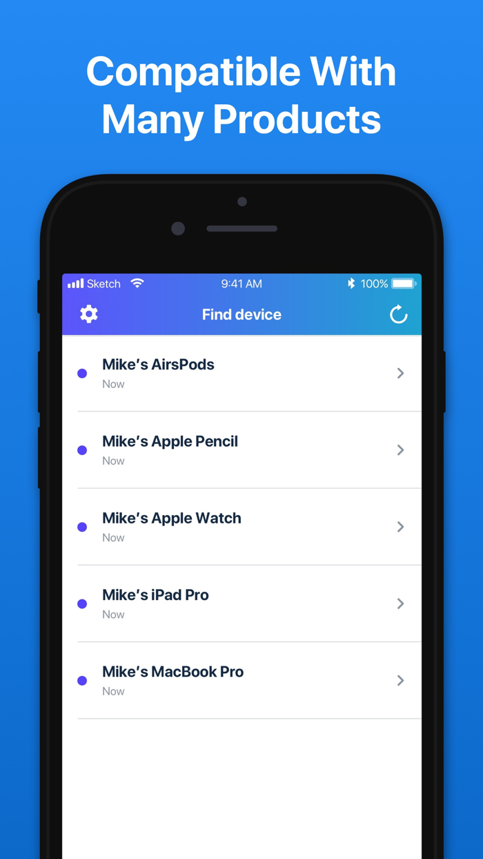 Find Lost Device Case Tracker