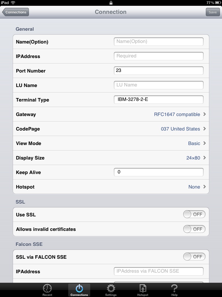 FALCON 3270 for iPad LITE screenshot 4