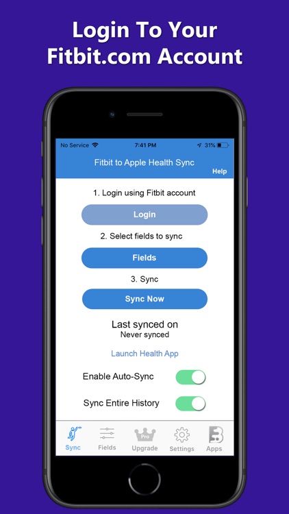 best app to sync fitbit with apple health