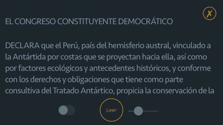 Constitución Política del Perú screenshot-4