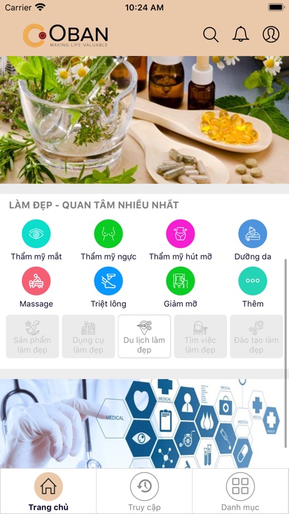 OBan - Đặt lịch c/s sức khỏe screenshot-5