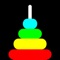 The towers of hanoi is a simple strategy and puzzle game