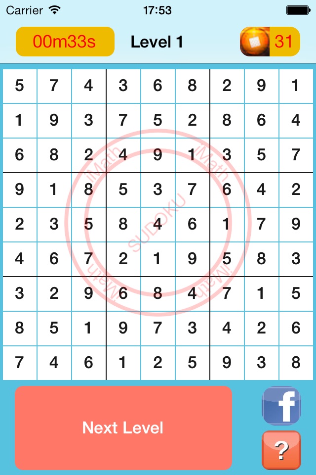 iMath Sudoku screenshot 4