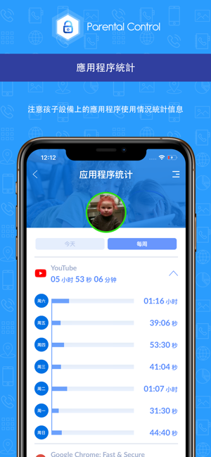 家長控制 Krohaー屏幕時間,家長監控,兒童限制,兒童監控(圖5)-速報App