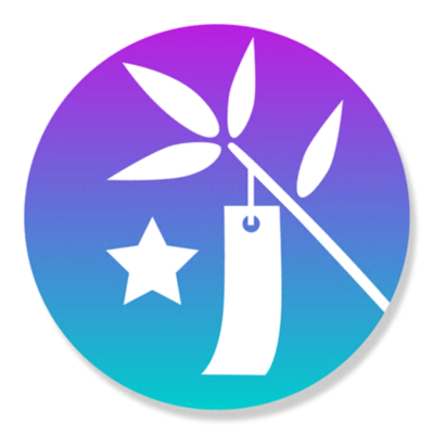 笹と短冊の七夕イラストメーカー