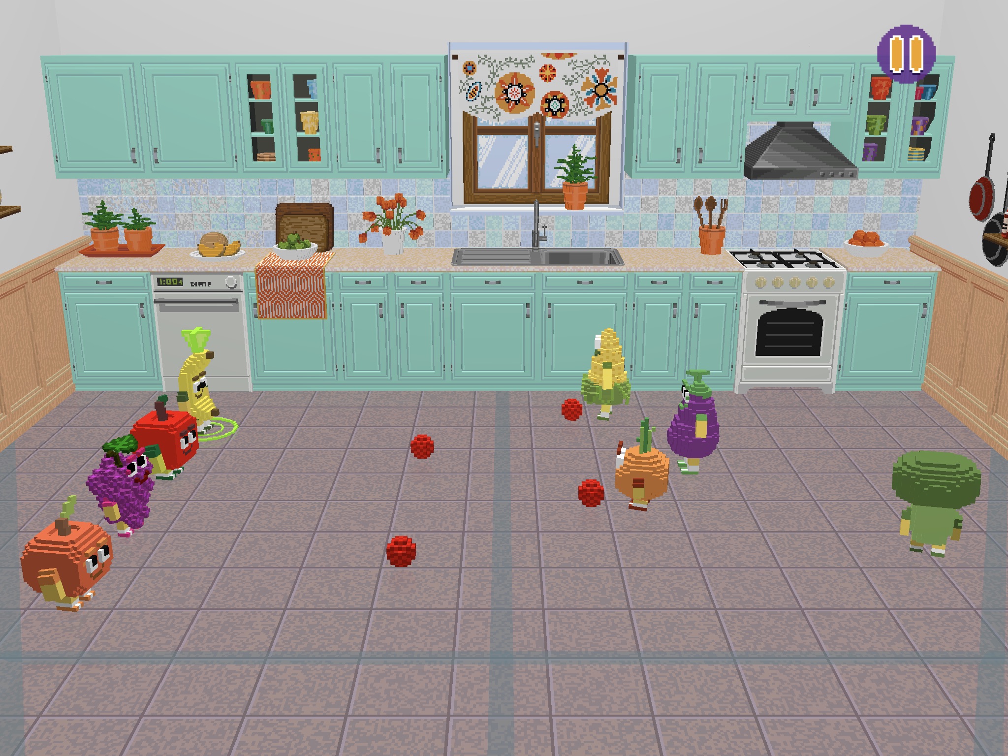 FoodFight Dodgeball 3D screenshot 3