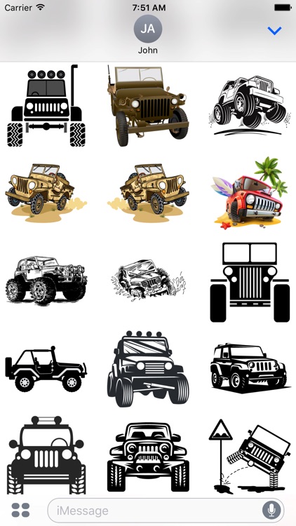 Its a Jeep Thing Sticker Pack screenshot-4
