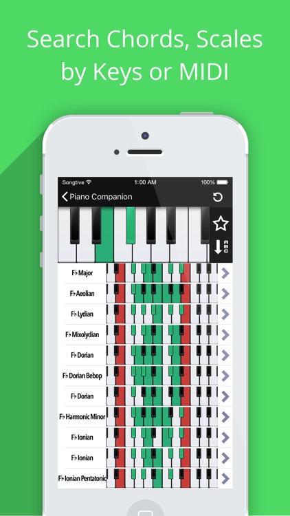 Piano Chords, Scales Companion screenshot-0