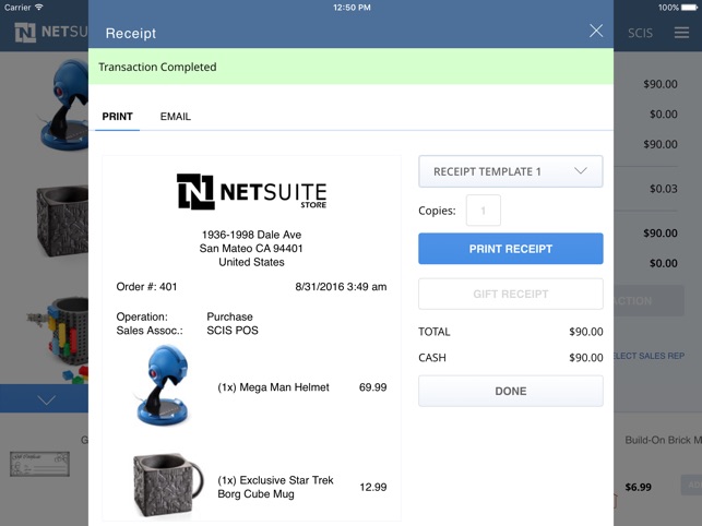 NetSuite SuiteCommerce InStore(圖4)-速報App