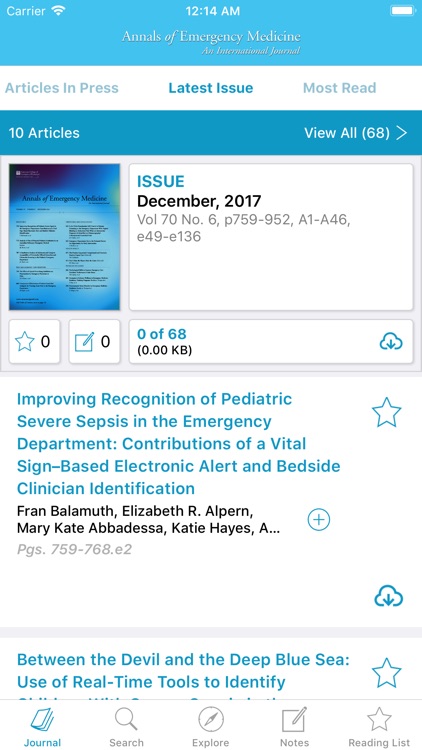 Annals of Emergency Medicine