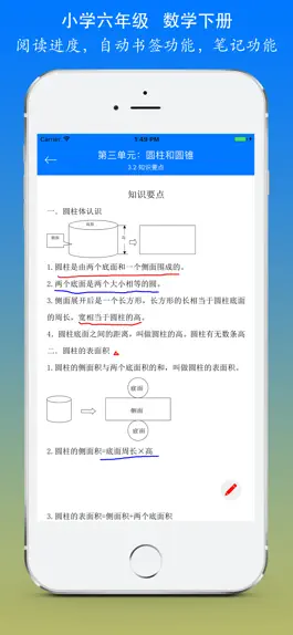 Game screenshot 小学数学六年级下册总复习知识大全 hack