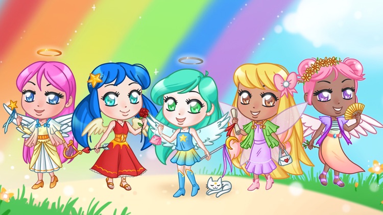 Chibi Angel Dress Up - Girls