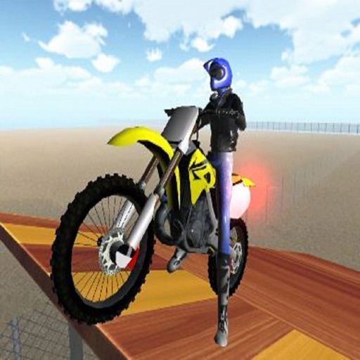 High Speed Bike Desert Jump icon