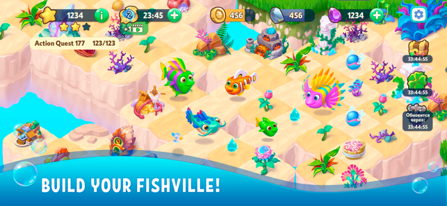 FishVille: fish game & match 3(圖3)-速報App