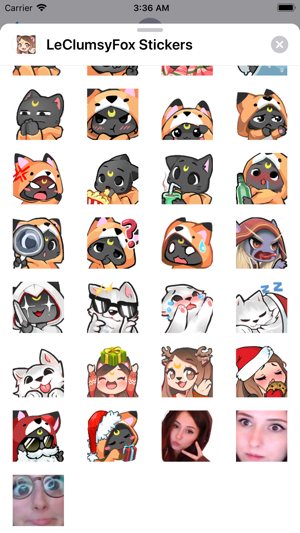 LeClumsyFox Stickers(圖3)-速報App