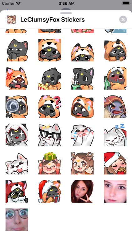 LeClumsyFox Stickers