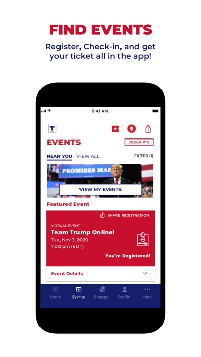 Official Trump 2020 App screenshot 5