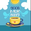 Good Morning Coffee Stickers