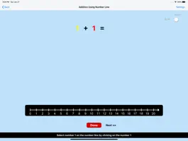 Game screenshot Addition Using Number Line hack