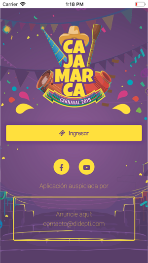 Carnaval de Cajamarca 2019(圖1)-速報App